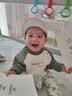 乖奇熊婴儿童纯棉抓绒卫衣两件套装春秋季宝宝外出服洋气上衣服裤子春装 实拍图