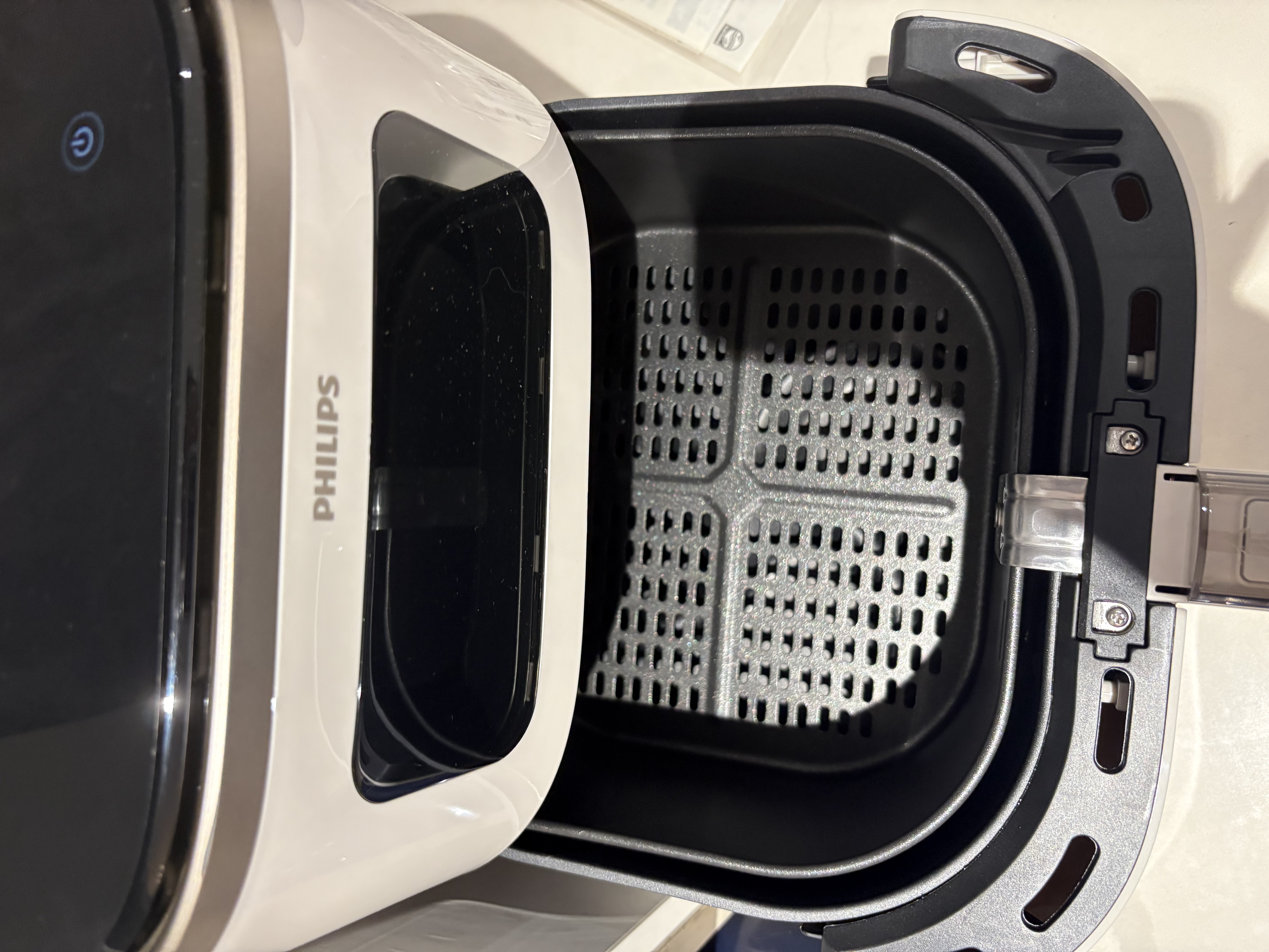 飞利浦（PHILIPS）海星空气炸锅 家用5.6L实用大容量 可视免翻面 智能触屏 多功能全自动 送礼优选 HD9257/20 实拍图