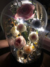 花逅永生花礼盒rose永生玫瑰鲜花七夕情人节礼物送女友女朋友生日礼物 爱你一生一世（带灯）幻粉 实拍图