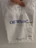 OFF-WHITE™情侣装新款短袖t恤半袖圆领纯棉运动潮牌上衣 黑色 S 实拍图
