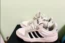 adidas ENTRAP美式校园风运动鞋少年感复古篮球风板鞋阿迪达斯   白色/矾土棕/黑色   41 实拍图