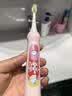 鸿蒙智选力博得智能儿童电动牙刷 食品接触级材质宝宝牙刷礼物3-6-12岁生日礼物粉 实拍图