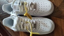 耐克（NIKE）Air Force 1 AF1空军一号 全白黑武士经典款男女情侣休闲运动板鞋 DD8959-100 36.5 实拍图