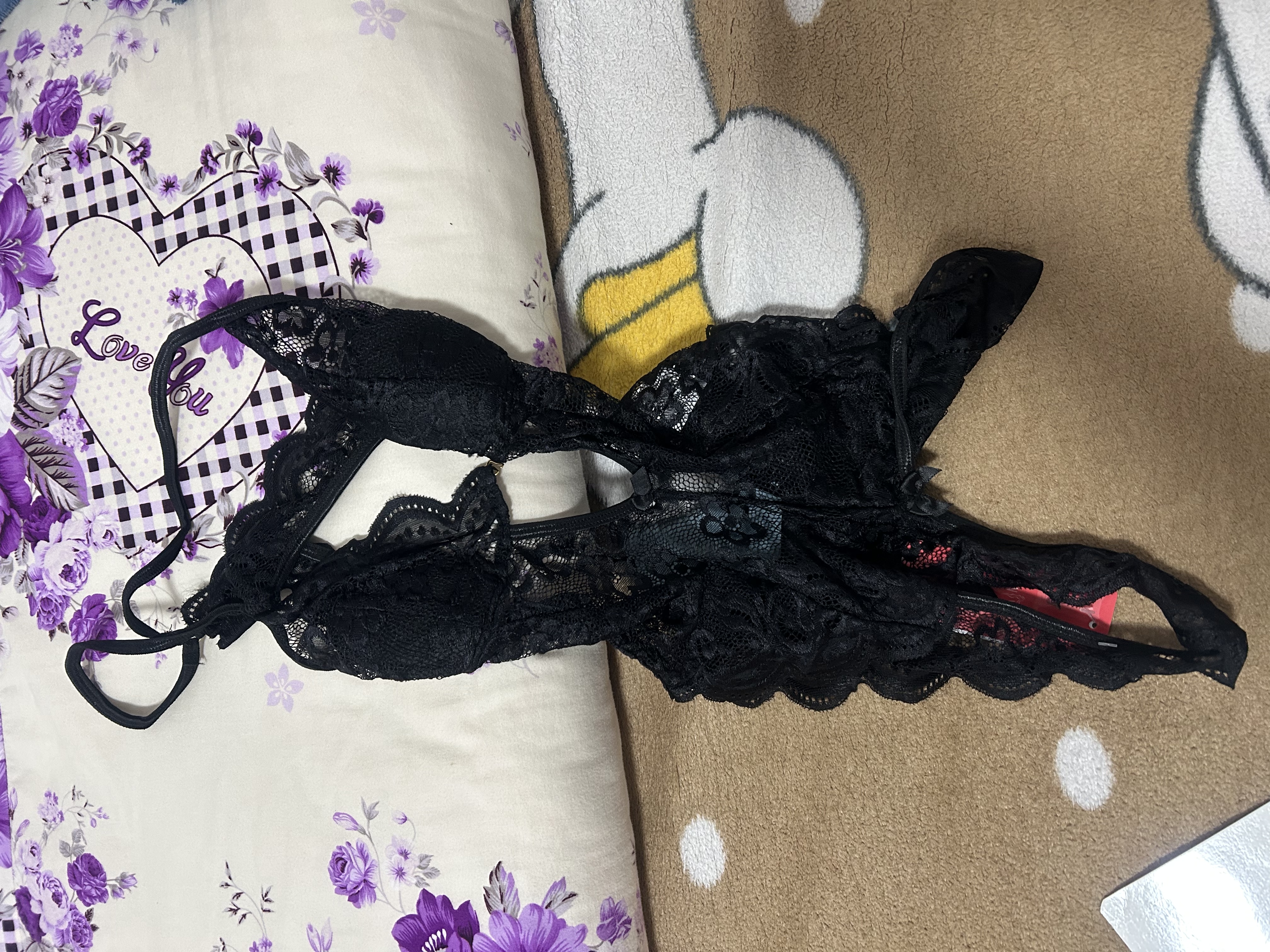 曼烟情趣内衣用品制服纯欲性感睡衣吊带开阴sm羞耻夫妻刺激高档黑9153 实拍图