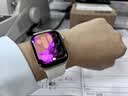 Apple/苹果 Watch S11 智能手表GPS款42毫米玫瑰金色铝金属表壳淡桃粉色运动型表带S/M MEUN4CH/B 实拍图