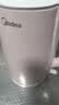美的（Midea）电热水壶食品级304不锈钢自动断电双层防烫全钢无缝1.5L容量 MK-HJ1566 实拍图
