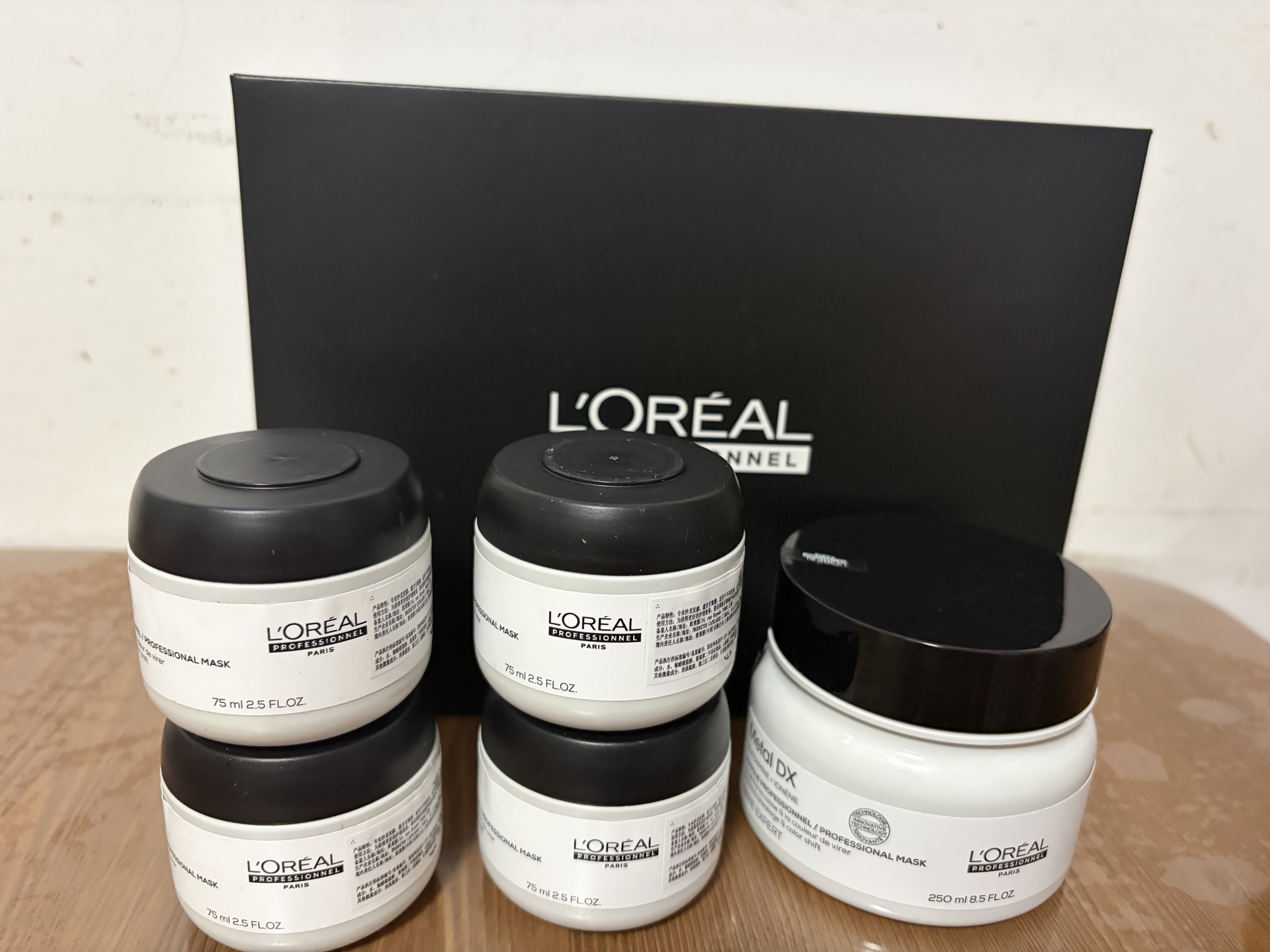 欧莱雅PRO【肖战推荐】瞬顺发膜250ml礼盒装柔顺修护烫染干枯毛躁 实拍图