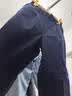 乐优佰易 长袖工作服套装男耐磨工厂车间厂服工人反光条汽修劳保服春秋 深蓝加厚长袖 165  实拍图