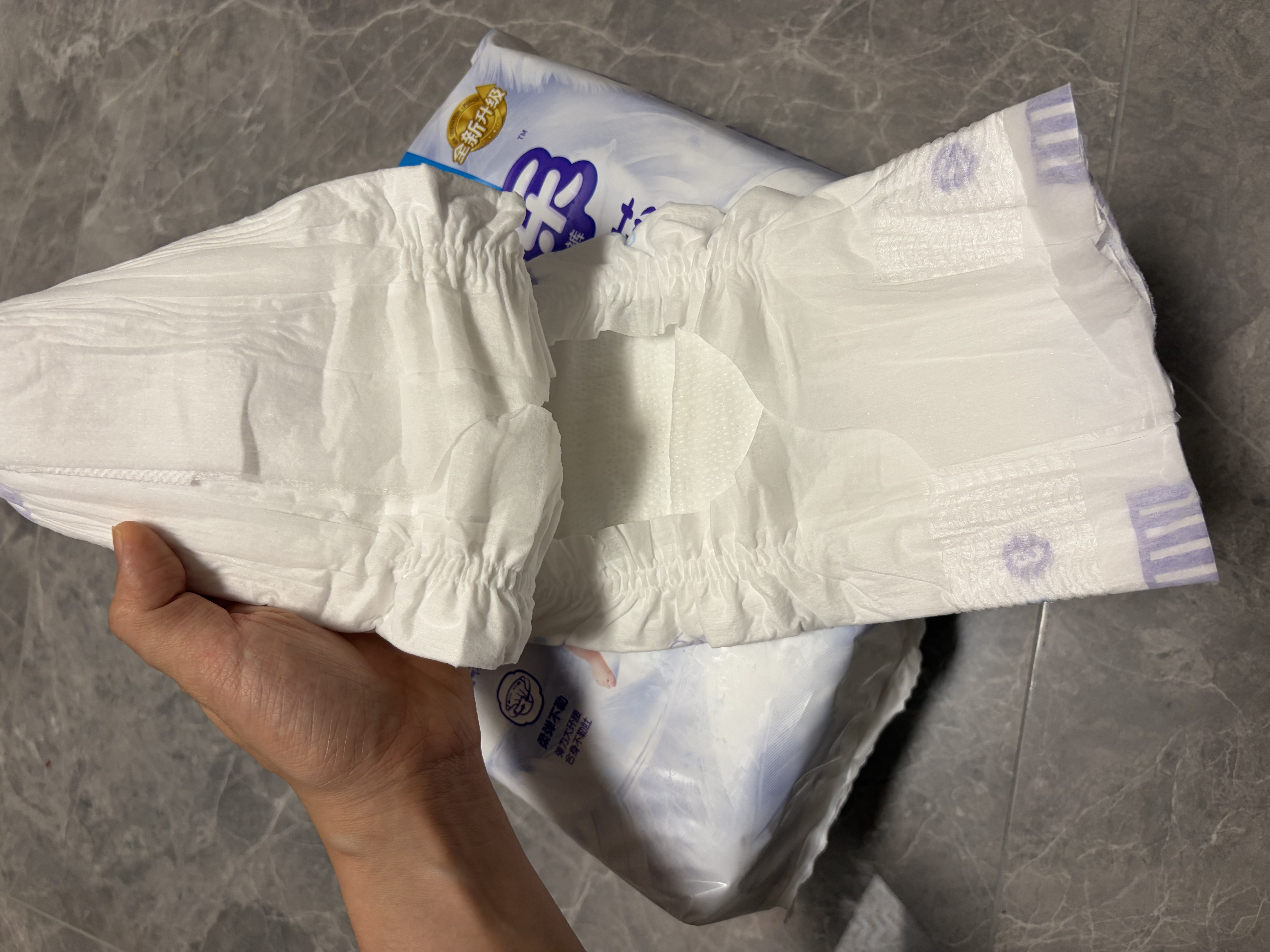 安儿乐（Anerle）小轻芯纸尿裤XL58片(12-17kg) 超薄透气【品牌直供 安心品质】 实拍图