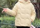 英氏（YEEHOO）儿童羽绒服男女童鹅绒服轻薄三防外套中大童装百搭冬 浅黄 150 实拍图