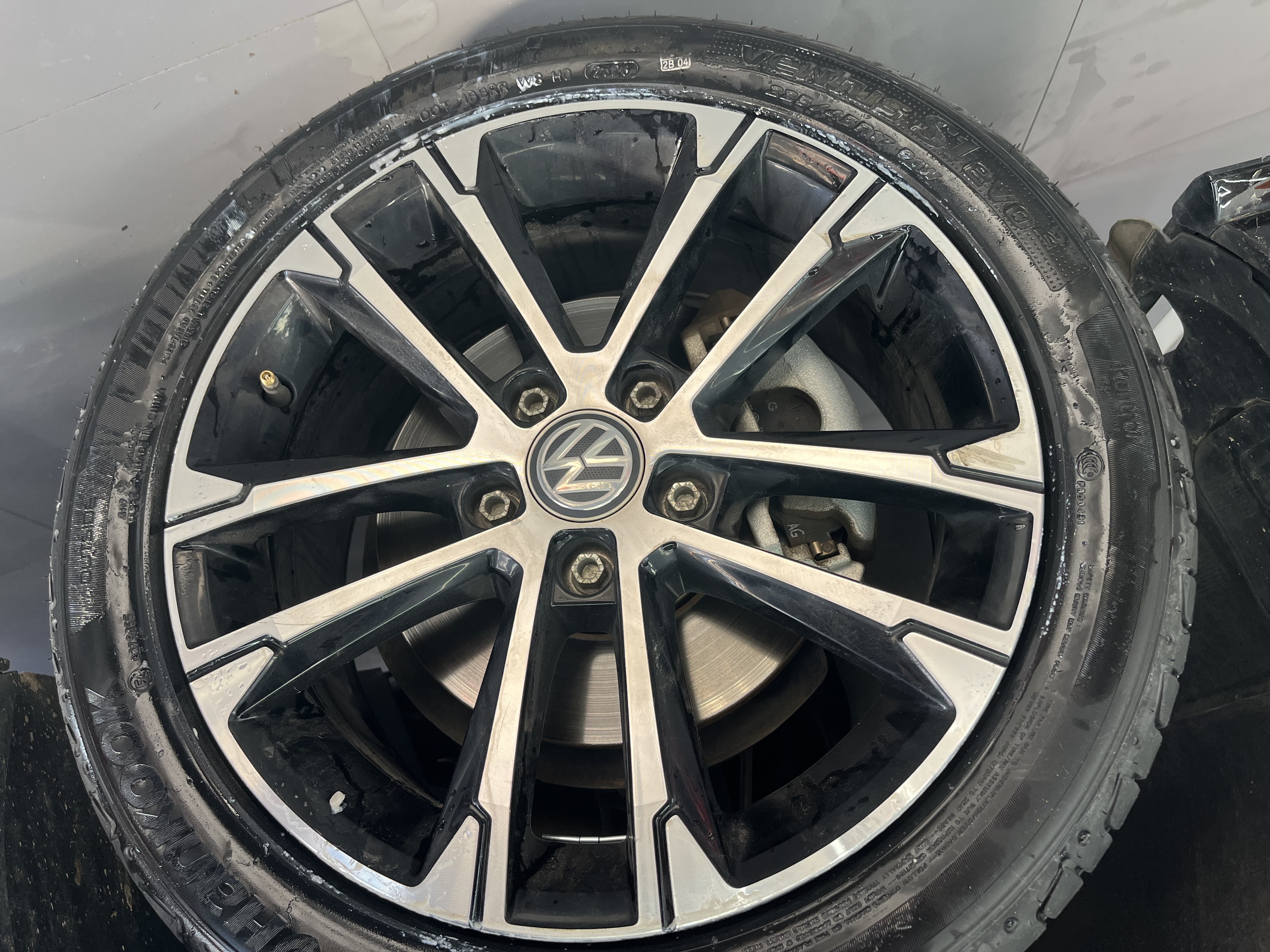 韩泰（Hankook）汽车轮胎 225/45R17 91W K117 原配奥迪A3/高尔夫/朗逸/明锐 实拍图
