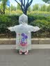 牧萌儿童雨衣男童学生上学专用带书包位女童防雨服幼儿园雨披 实拍图
