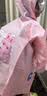 京东京造 儿童雨衣带大书包位男童女童女孩加长全身学生雨披 粉色3xl 实拍图