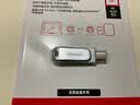 Sandisk闪迪128GB Type-C USB3.2 手机U盘DDC4 读速高达400MB/s 自动备份 手机电脑两用 金属双接口大容量优盘 实拍图