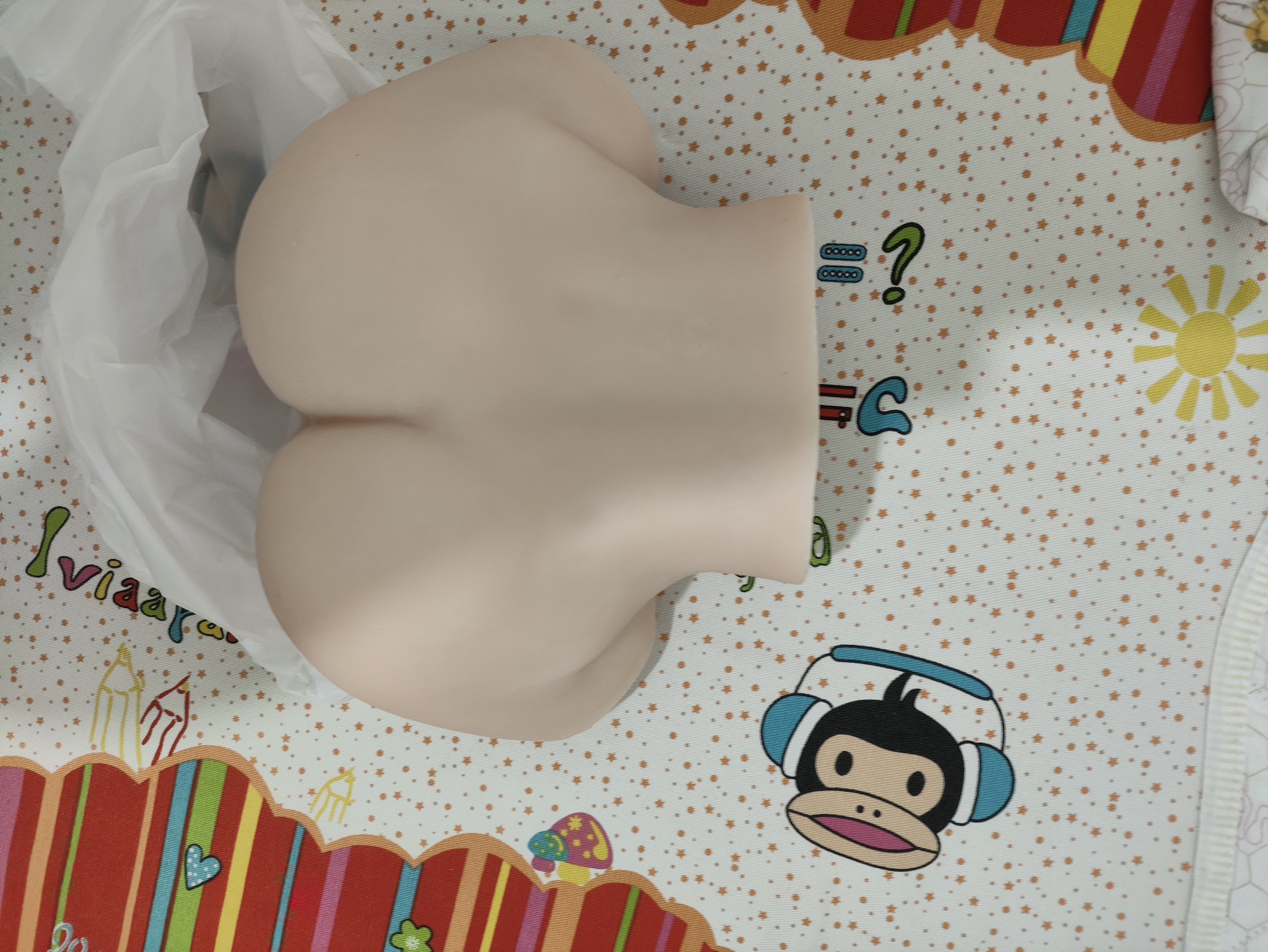 仙境飞机圣杯仿硅胶男解压发泄臀部倒模膜真人1:1大肥臀成人情趣用品 实拍图