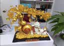贝汉美（BHM）发财树新店开业大摆件客厅高档招财猫2026新款搬家乔迁礼物装饰品 【京仓当/次日达】精美礼盒- 财源广进 【招财进宝 财福双收】 实拍图