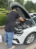 瓦尔塔（VARTA）京东养车汽车电瓶蓄电池启停官方正品星标 AGMH7以旧换新上门安装 实拍图