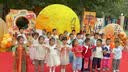 罗蒙男童汉服中国风中秋唐装套装儿童新中式毕业演出服 黄色130 实拍图