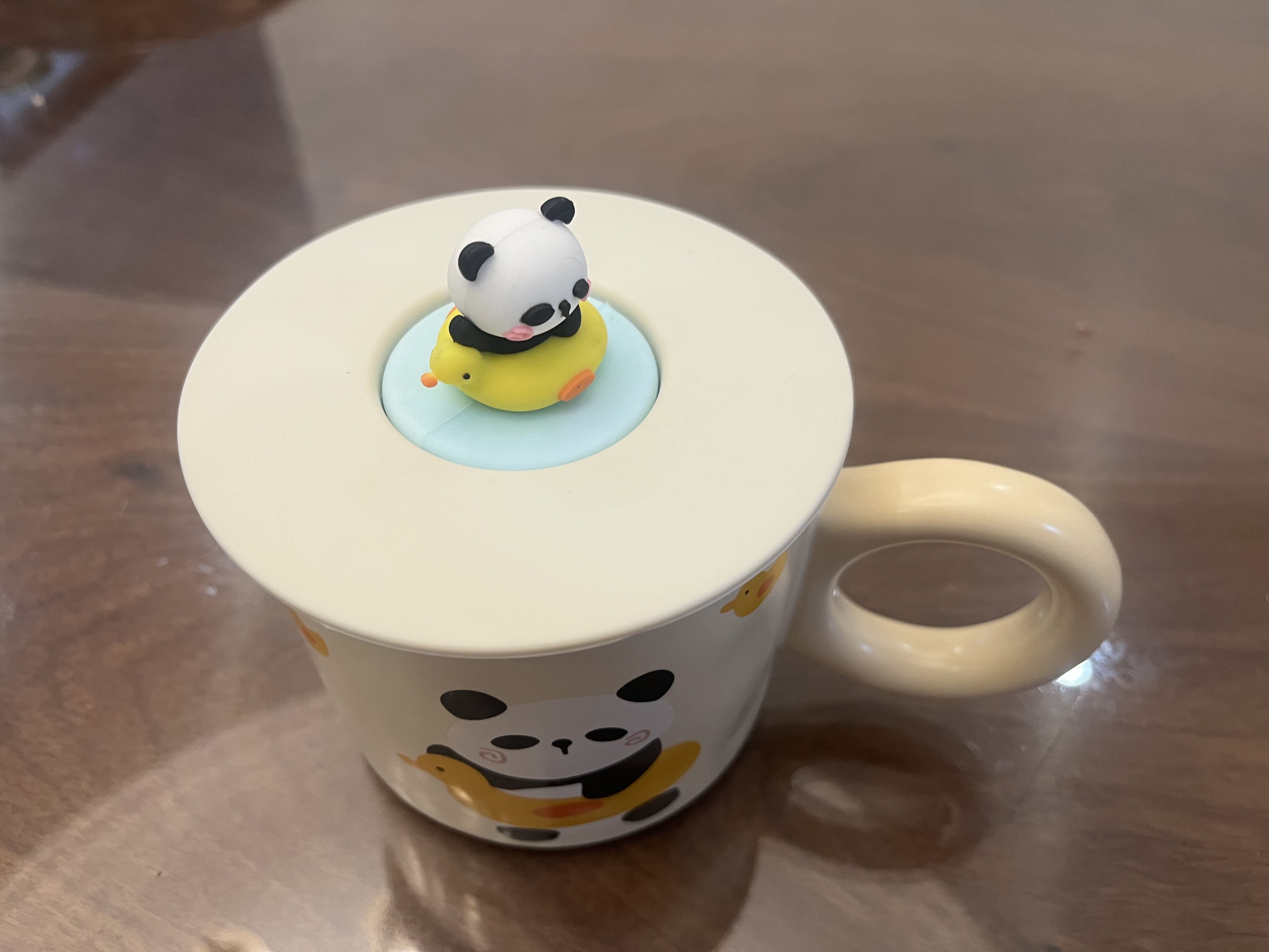 摩登主妇马克杯带盖陶瓷杯子水杯早餐杯情侣咖啡杯茶杯生日节庆礼物 实拍图