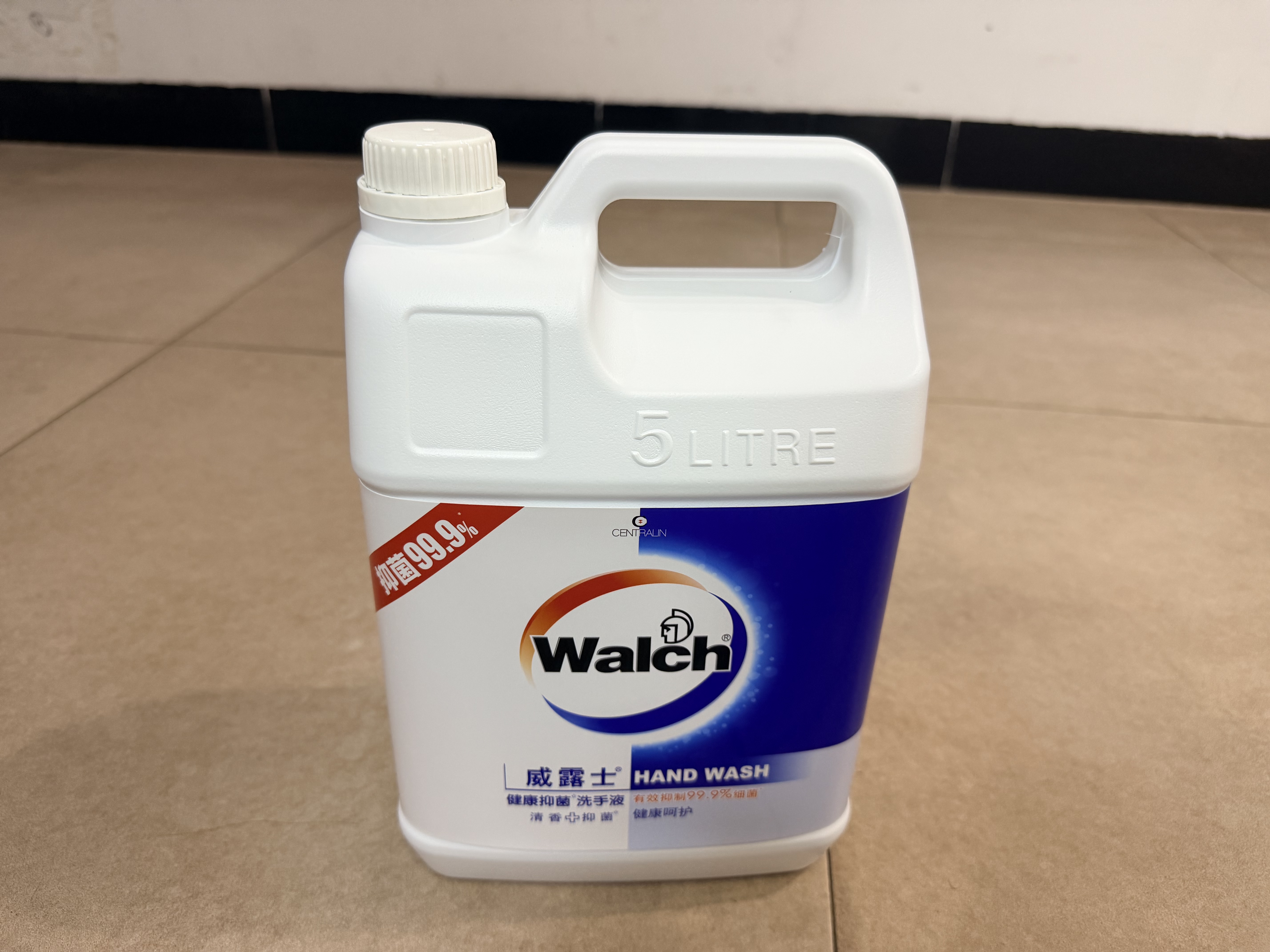 威露士健康抑菌洗手液补充装5L 泡沫丰富杀菌99.9%家庭酒店餐厅大桶 实拍图