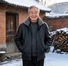 老爷车羽绒皮衣男加厚休闲皮夹克爸爸外套秋冬装中老年男装50岁父亲衣服 B02黑色【内胆毛领--可脱卸】 2XL (180) 【建议115-130斤】 实拍图