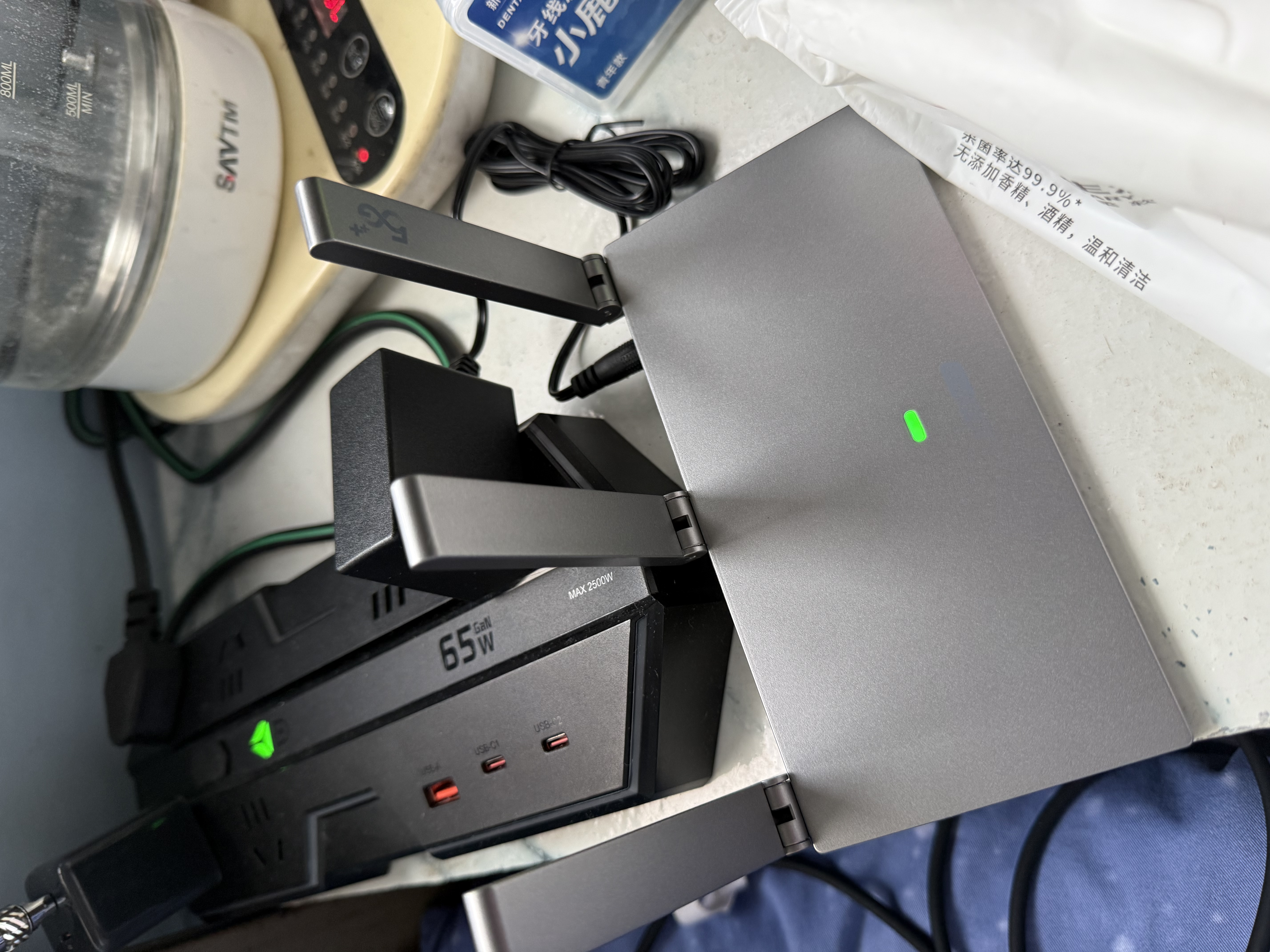 上赞 SZ50 5G随身wifi免插卡移动路由器免装宽带无线上网卡办公家用支持多人同时连接 实拍图