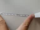 得力(deli)迷你皮卷尺 2米卷尺测量三围身高 随身尺迷你皮尺 自动卡位 白 79652 实拍图