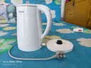 美的（Midea）电热水壶烧水壶1.7L304不锈钢0涂层双层隔热自动断电1500W养生冲奶2026新款 MK-SH17M130 实拍图