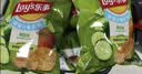 乐事（Lay's）薯片 黄瓜味 135克*7包 休闲零食 膨化食品 实拍图