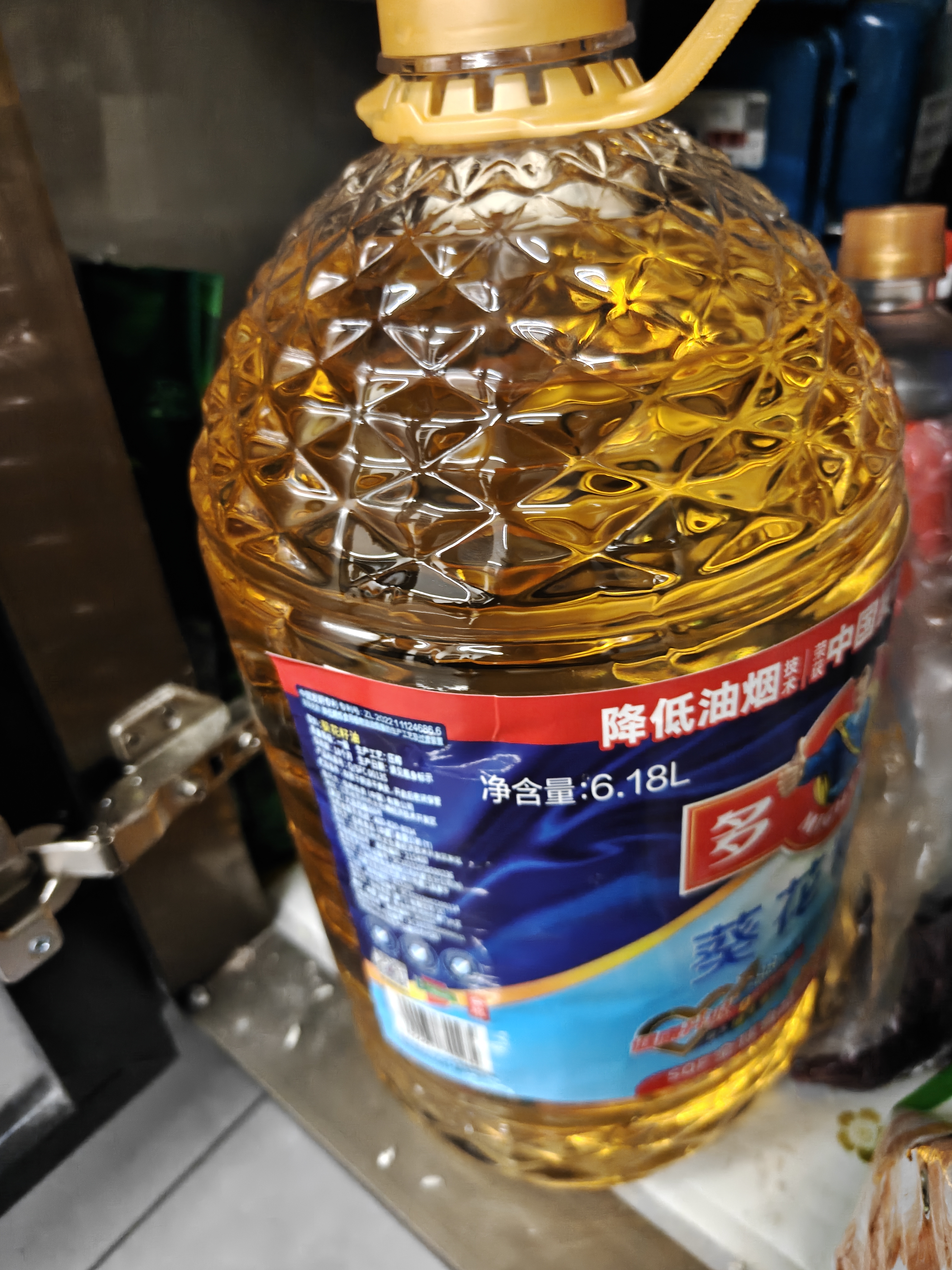 多力葵花籽油6.18L食用油一级物理压榨 中秋送礼 企业福利 实拍图