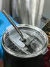 拜杰（BJ）304不锈钢咖啡杯儿童水杯冰霸杯车载男保冷杯子大容量带吸管600ML 实拍图
