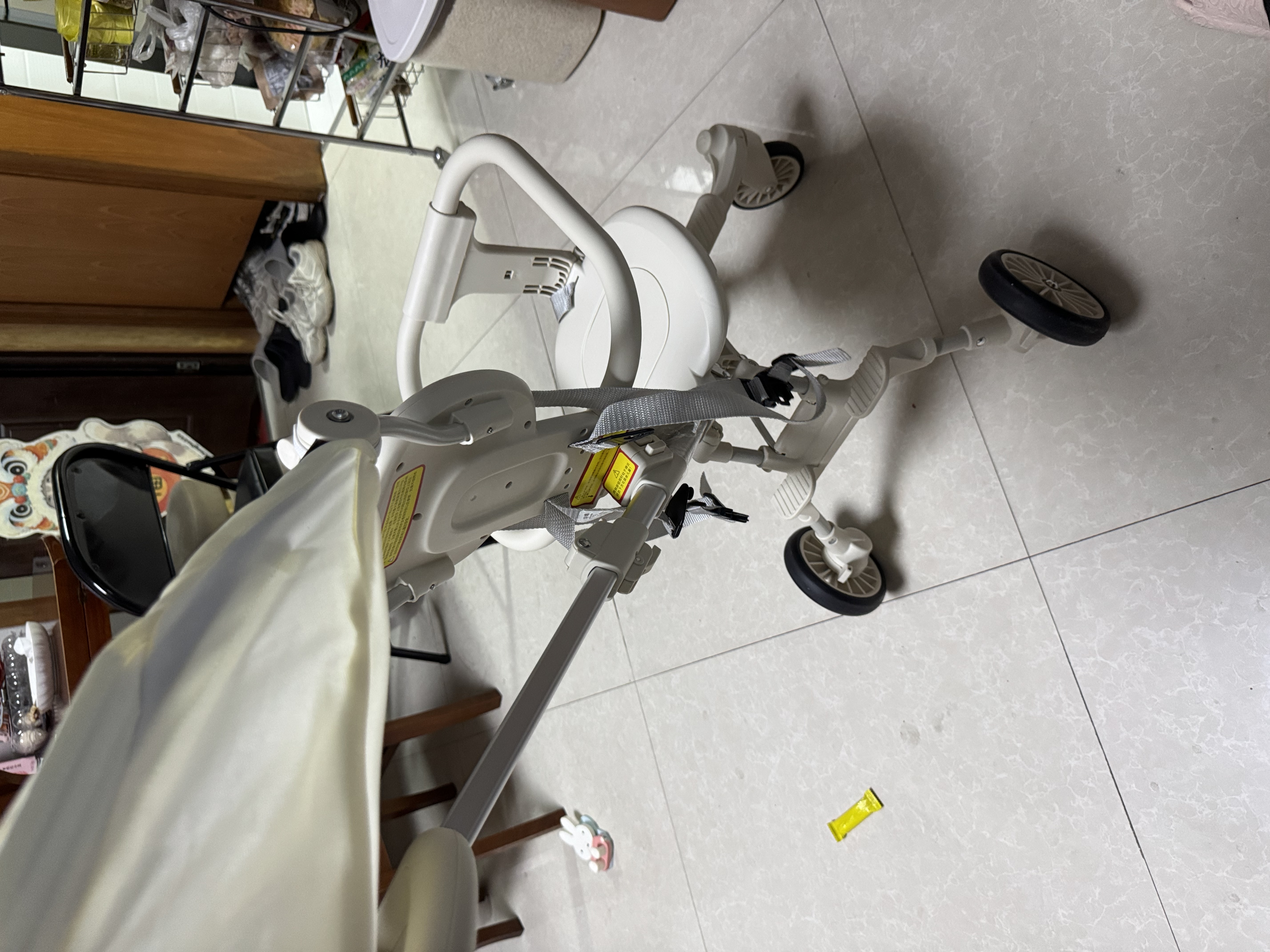 semmook遛娃神器可折叠婴儿推车双向手推车婴儿车0-3岁溜娃神器一键收车 升级款加大轮【带加大遮阳棚】 实拍图