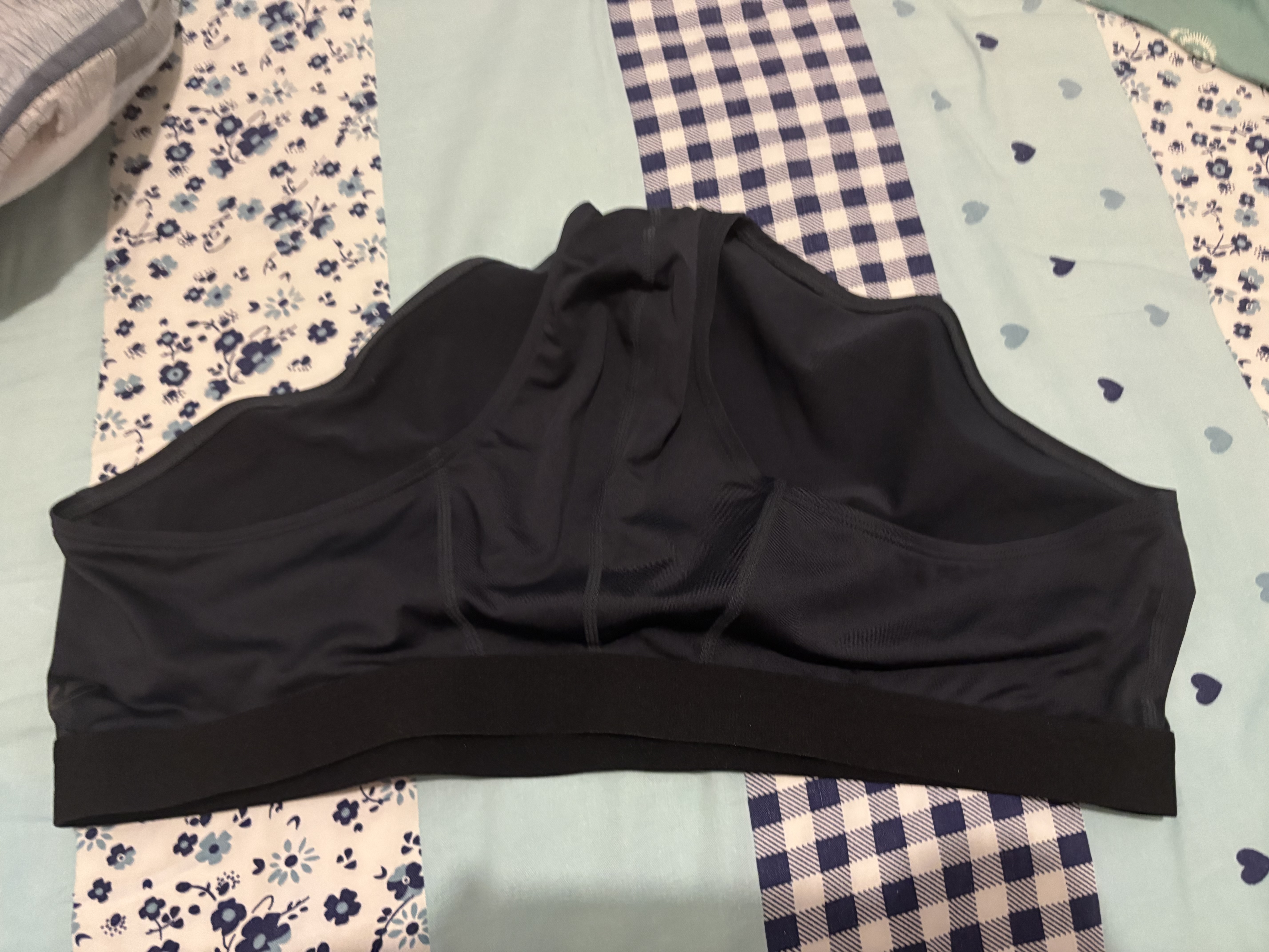迪卡侬（DECATHLON）男士跑步透气快干内裤三角款防磨腿 深蓝色XXL-4579155 实拍图