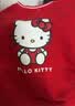巴拉巴拉【HelloKittyIP】童装女童儿童卫衣春秋宝宝上衣可爱甜美落肩亲肤 实拍图