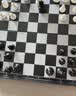 友邦（UB） 国际象棋黑白色磁性可折叠便携培训教学用棋露营(中号) 实拍图