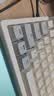 达尔优（DAREU）EK815MAX三模游戏键盘 98配列 多媒体旋钮 电脑键盘 EK815MAX云烟白【三模+旋钮】 实拍图