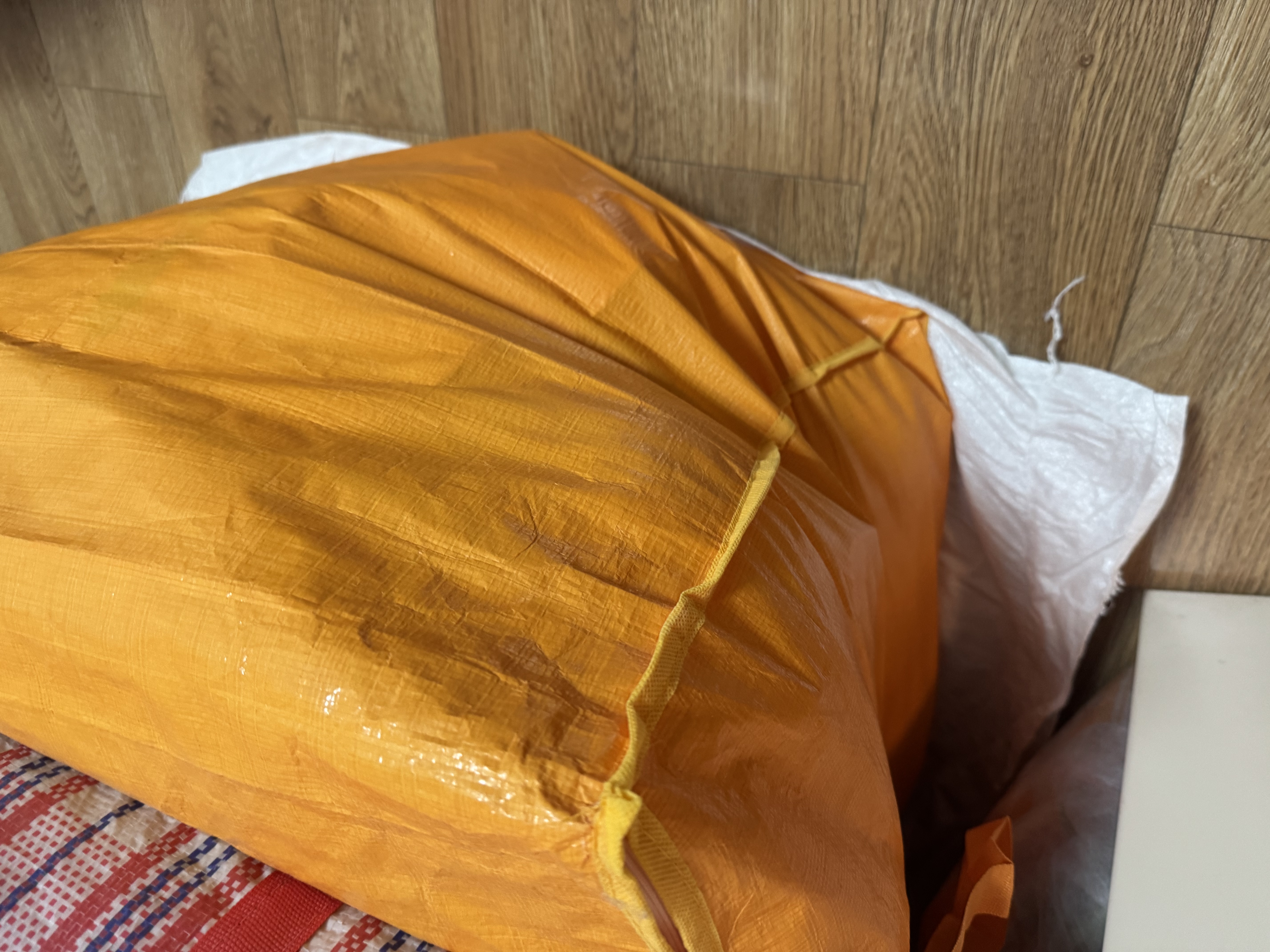 途象搬家打包袋搬家袋行李袋物流中转袋收纳袋衣服袋储物袋防水袋搬家打包神器黄色240L 实拍图