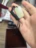 周大生【生日礼物】黄金吊坠金镶玉无事牌和田玉挂坠送女友妈妈约0.15g 实拍图