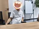 得力U型双面升降白板写字板 小黑板家用儿童教学培训记事板翻转折叠白板纸可擦磁性黑板支架式90*60cm 实拍图