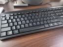 联想（Lenovo）KM210键盘鼠标套装 有线键鼠套装 全尺寸商务办公  笔记本电脑键盘台式机一体机 黑色 实拍图