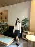 珂梵奢高级感纯色开衫毛衣女纯羊绒新中式复古盘扣女上衣羊绒针织衫外套 纯洁白 L 110-120斤 晒单实拍图