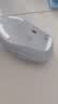 雷柏（Rapoo）M300G 无线蓝牙鼠标 办公鼠标 轻音鼠标 便携鼠标 人体工程学 电脑鼠标 笔记本鼠标 浅灰色 实拍图