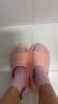 朴西新款EVA踩屎感厚底拖鞋女士居家室内情侣拖鞋男 浅粉 39-40 实拍图