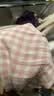 MUJI[自营限定款]女士无侧缝 双层纱织睡衣 纯棉家居服 浅粉红色 M 实拍图