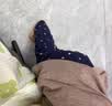 优衣库婴幼儿幼儿摇粒绒紧身裤宝宝打底裤可外穿裤子478433 69 藏青色 90 实拍图