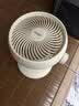 海尔（Haier）空气循环扇家用轻音电风扇涡轮对流换气桌面台式小风扇空调伴侣大风量摇头节能台扇电扇HFX-J2050A 实拍图
