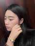 BJYLS999纯银星芒耳钉女小众设计感耳环耳棒小巧养耳洞耳饰品礼物 999足银星星耳钉一对【迷你款】 实拍图