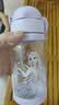 迪士尼（Disney）儿童水杯女孩直饮防摔上学专用艾莎小学生幼儿园水壶夏季吸管杯 实拍图