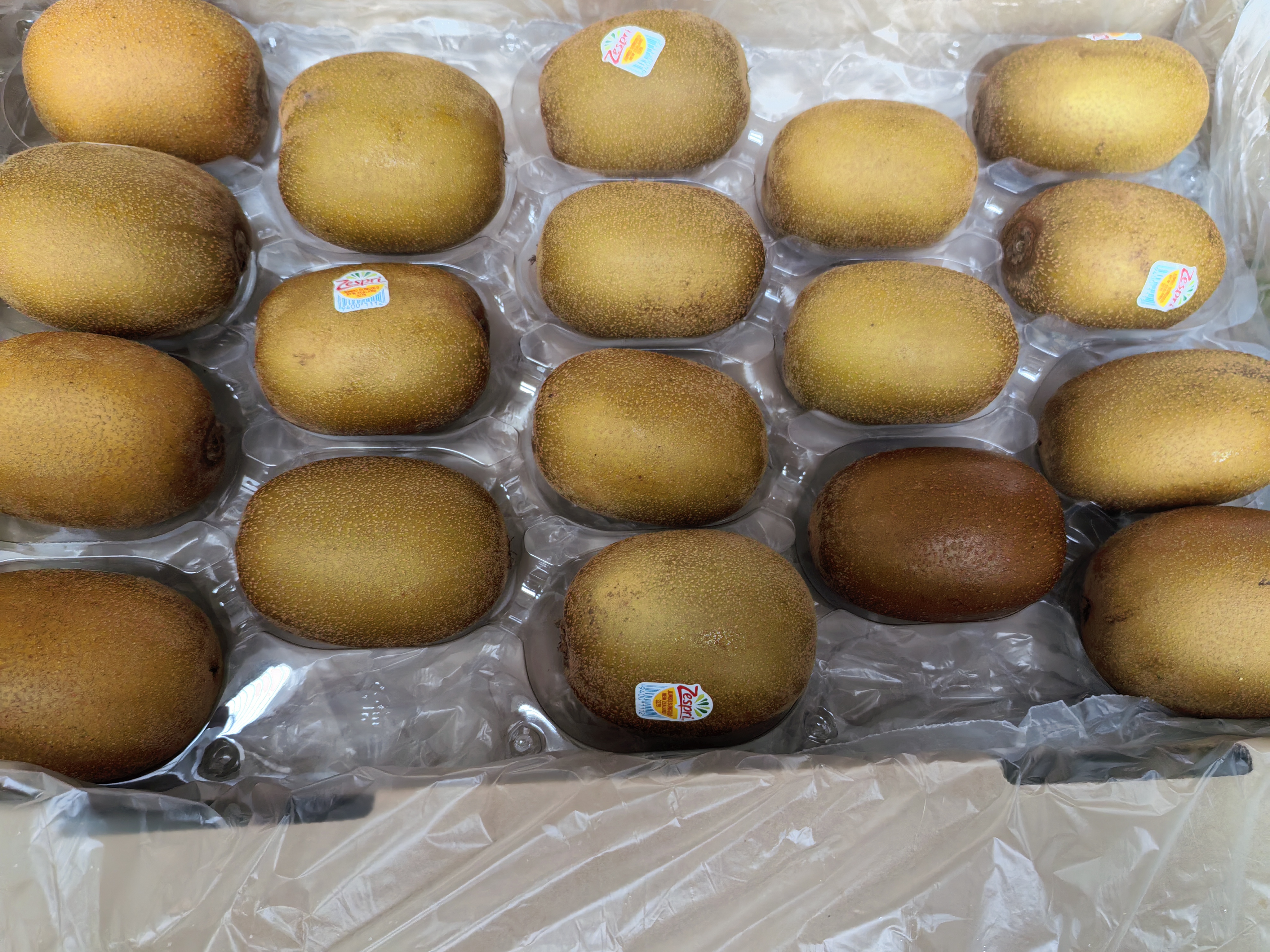 佳沛（zespri）新西兰金奇异果18粒超大原箱175-204g猕猴桃中秋节礼品送水果礼盒 实拍图
