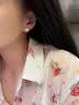 漪希记淡水珍珠耳钉天然女士2026新款耳环耳饰轻奢耳坠纯银送妈妈6-7mm 实拍图